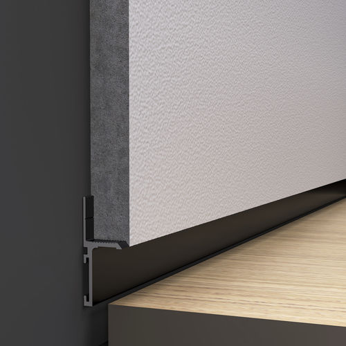 Aluminiumprofil - S series - DHER - T / für Wand / für Trennwand