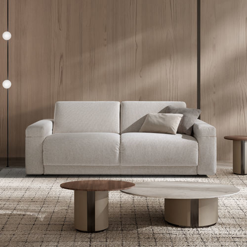 Bettsofa - George - SARTORIS by MAXDIVANI - modern / Stoff / mit Armlehnen