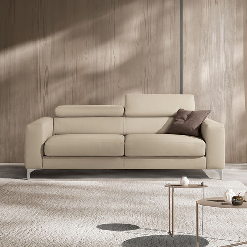 Bettsofa - BYBLOS  - SARTORIS by MAXDIVANI - modern / Stoff / Leder