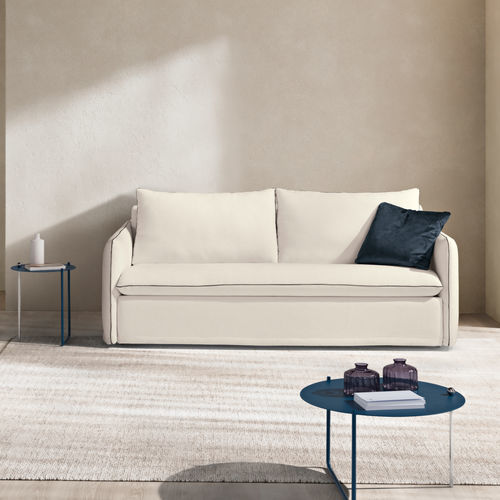 Bettsofa - Loll - SARTORIS by MAXDIVANI - modern / Stoff / mit abnehmbarem Kissen