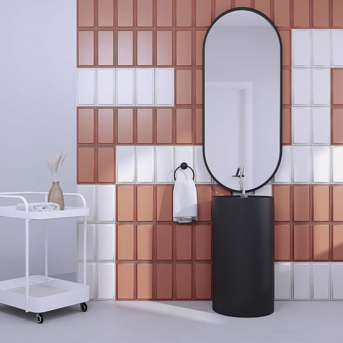 Terrakottafliesen - ANITA - Ladiva - 3D / für den Innenraum / für Badezimmer