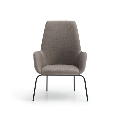 Moderner Sessel - BOSCO - TM Leader Contract - Gummi / Metall / Gummi