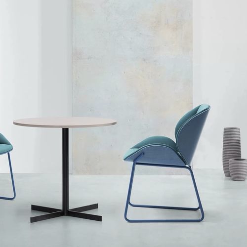 Moderner Tisch - LEXA - TM Leader Contract - Metall / MDF / Massivholz