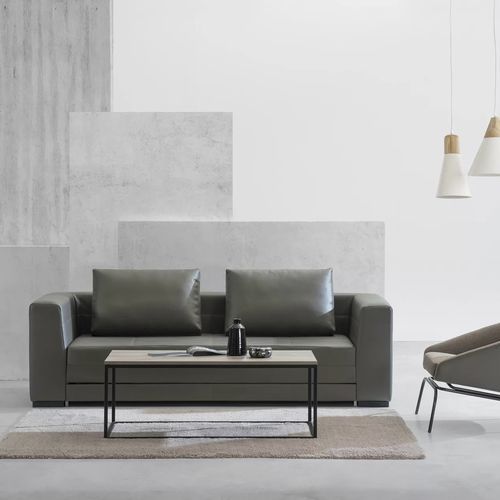 Moderner Couchtisch - HAKON - TM Leader Contract - Holzfurnier / MDF / melaminbeschichtet
