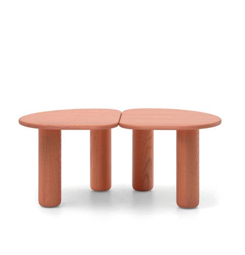 Moderner Beistelltisch - MYTH - TM Leader Contract - Holz / Gestell aus Holz / mit geometrischen Motiven