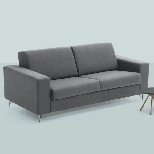 Modernes Sofa - OLEG - TM Leader Contract - Stahl / Bett / grau