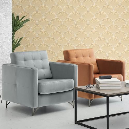 Moderner Sessel - BYRON - TM Leader Contract - Stoff / Polyurethan / Polyurethan