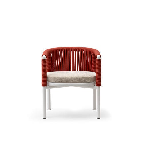 Stuhl für Außenbereich - ZIRA - TM Leader Contract - modern / Stoff / lackiertes Aluminium