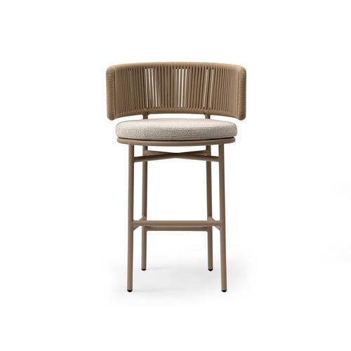 Barhocker für Außenbereich - EMBER - TM Leader Contract - modern / Stoff / Gestell aus Aluminium