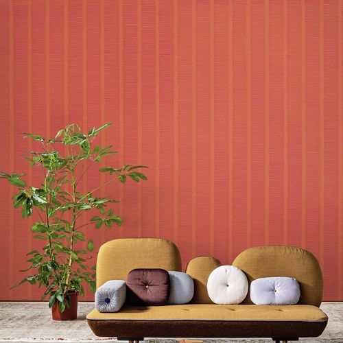 Moderne Tapete - Righe a Righe - SPAGHETTIWALL - Zellulosefaser / Vlies / Streifenmuster