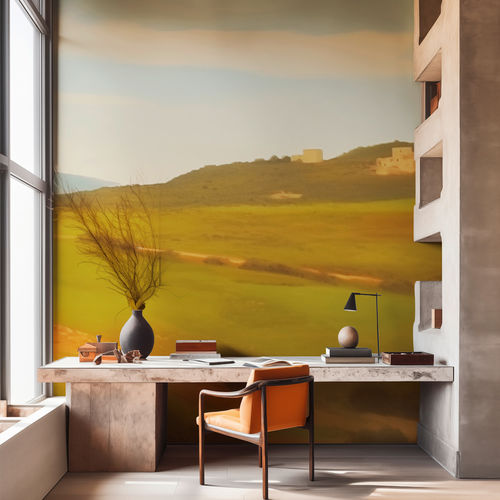 Moderne Tapete - Etruria - SPAGHETTIWALL - Zellulosefaser / Vlies / Panorama