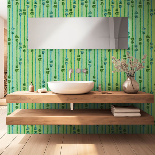 Moderne Tapete - Making Knots 2 - SPAGHETTIWALL - Zellulosefaser / Vlies / Motiv