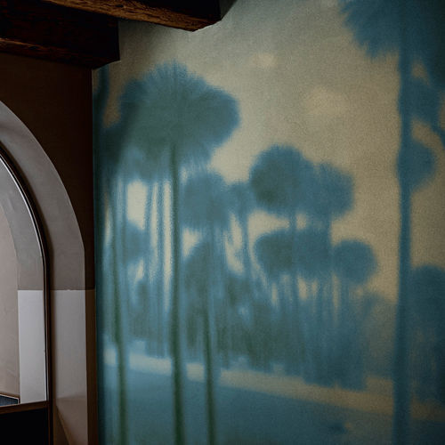 Moderne Tapete - Palm Springs - SPAGHETTIWALL - Zellulosefaser / Vlies / Naturmotiv