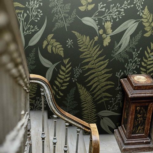 Moderne Tapete - Herbal - SPAGHETTIWALL - Zellulosefaser / Vlies / Blumenmotiv