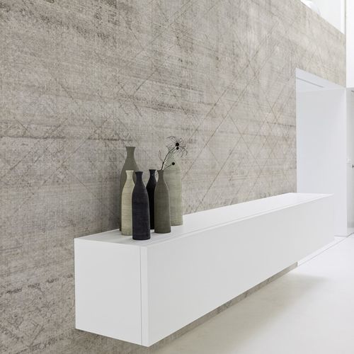 Moderne Tapete - Engravings - SPAGHETTIWALL - Zellulosefaser / Vlies / Motiv