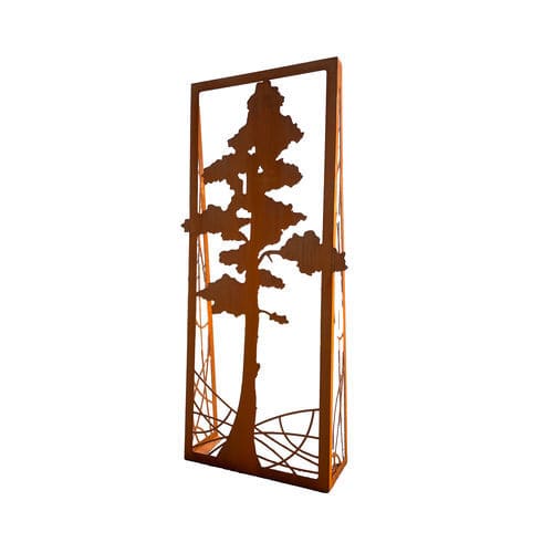 Cortenstahl-Sichtschutz - Arbre - FBC-TONTON GLOUTON - Trenn / 3D