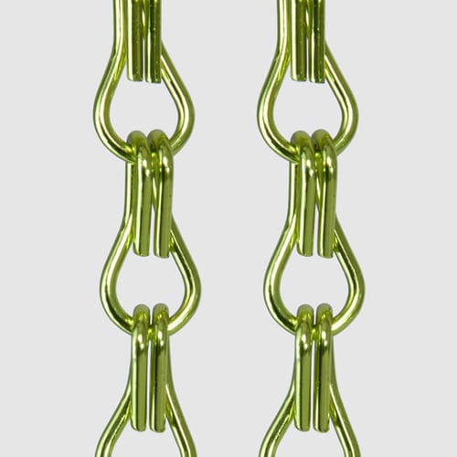 Kettengliedvorhang - QKCLC-10 Lime-Gloss - HEBEI JOINWIN ARCHITECTURAL DESIGN CO.,LTD - einfarbig / Aluminium