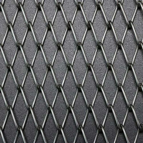 Metall-Geflecht für Decke - QKDCB-07 - HEBEI JOINWIN ARCHITECTURAL DESIGN CO.,LTD - für Fassadenverkleidung / Architektur / silberfarben