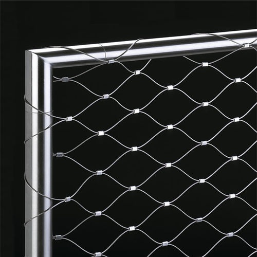 Metall-Geflecht / Edelstahl - QKSSRM-02 - HEBEI JOINWIN ARCHITECTURAL DESIGN CO.,LTD - für Geländer / für Umzäunungen / für hinterlüftete Fassade