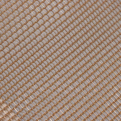 Gewobenes Metall / Messing - QKWWD-02 - HEBEI JOINWIN ARCHITECTURAL DESIGN CO.,LTD - Kupfer / für Innenausbau / für Fassadenverkleidung