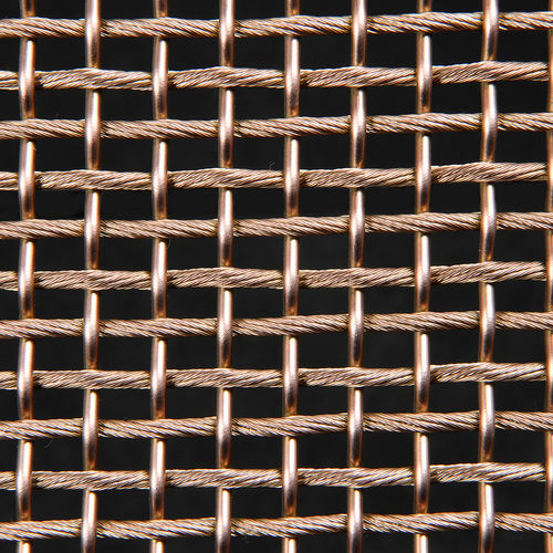 Gewobenes Metall / Messing - QKWWD-09 - HEBEI JOINWIN ARCHITECTURAL DESIGN CO.,LTD - Kupfer / für Decke / für Innenausbau