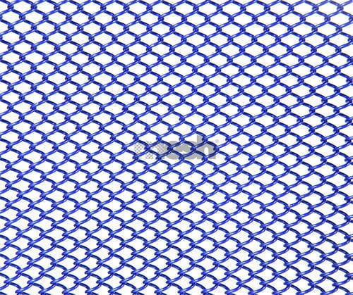 Drahtgewebevorhang - QKMCD-11 - HEBEI JOINWIN ARCHITECTURAL DESIGN CO.,LTD - mehrfarbig / individuell gestaltbar / Aluminium