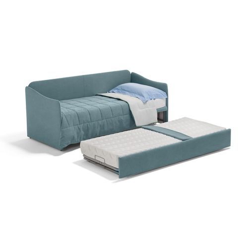 Sofa mit ausziehbarem Bett - Duplex - MARIANO FARRUGIA - modern / Stoff / mit Armlehnen