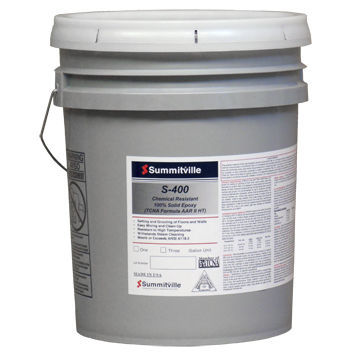 Spachtelmörtel - S-400 - Summitville Tiles Inc. - für Beton / Epoxid / für Zement