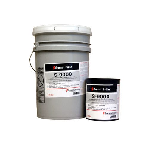 Wasserdichte Grundierung - S-9000 - Summitville Tiles Inc. - für Zement / Epoxid / Latex