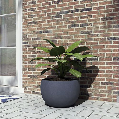 Glasfaser-Pflanzgefäß - RC-1002 - Guangdong Ronglin New Material technology .Co.,Ltd - Beton / rund / UV-beständig