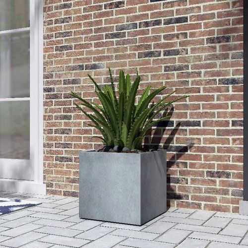 Glasfaser-Pflanzkübel - RF-0001 - Guangdong Ronglin New Material technology .Co.,Ltd - Beton / quadratisch / maßgefertigt