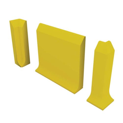 Edelstahl-Wandschutz - KERB - Vibroser