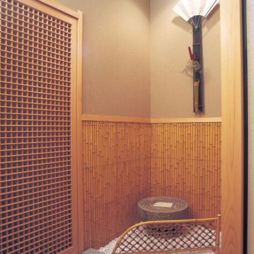 Dekorplatte für Wand - A Series - TAKEROKU Co.,Ltd - Bambus / Holzoptik / beige