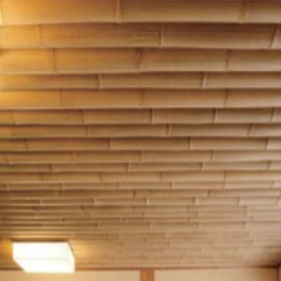 Bambuszwischendecke - A Series - TAKEROKU Co.,Ltd - Lamellen / Innenbereich / Dekor