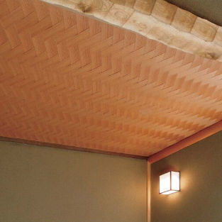 Zedernholz-Deckensystem - TAKEROKU Co.,Ltd - für den Innenraum / Dekor