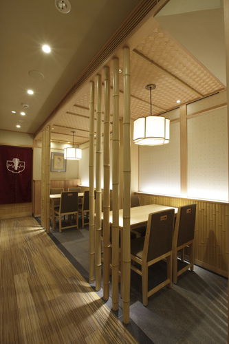 Festinstallierte Trennwand - A Series - TAKEROKU Co.,Ltd - Holz / für professionellen Einsatz / für Wohnhaus