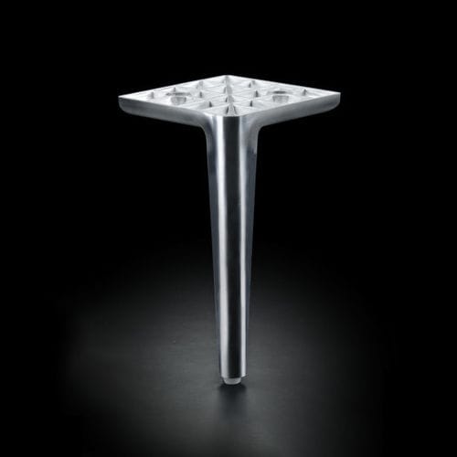 Aluminium-Möbelbein - CP053 - ZHUOKAI TECHNOLOGY - Legierung / silberfarben / weiß