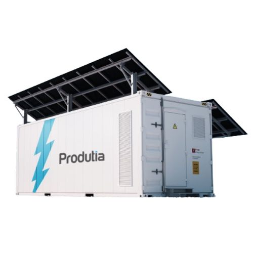 Kühlkammer für Restaurierung - Produtia - für Einzelhandel / mit integrierter Beleuchtung / mit Photovoltaikpanel