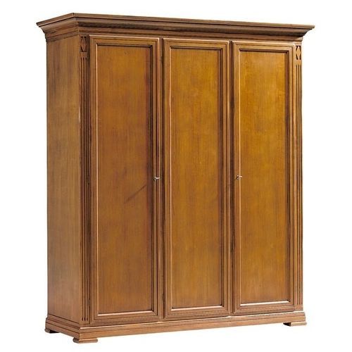 Directoire-Stil-Kleiderschrank - 7379 Villa Borghese - Bordini arredamenti - Holzfurnier / Kirschbaum / mit Schwingtür