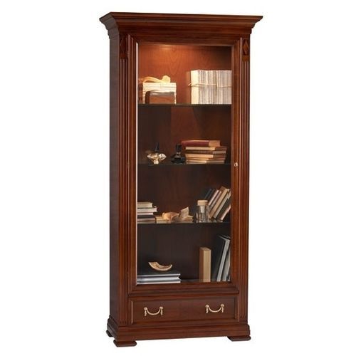Directoire-Stil-Bücherregal - 7362 Villa Borghese - Bordini arredamenti - für Hotels / Holzfurnier / Kirschbaum