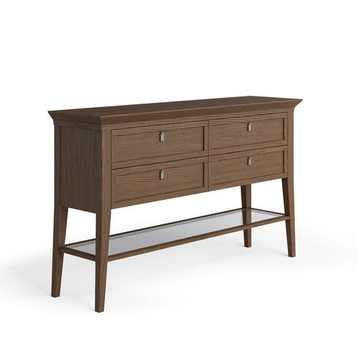 Moderner Konsolentisch - 4462 Gloria - Bordini arredamenti - Massivholz / Holzfurnier / Esche