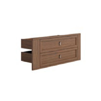 Schublade für den Innenraum - 8476 Gloria - Bordini arredamenti - für Gewerbegebrauch / Holz / ausziehbar