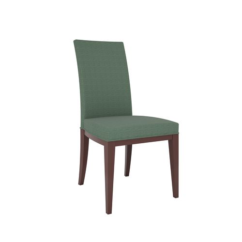 Moderner Stuhl - 1610 Vera - Bordini arredamenti - für den Innenraum / Leder / Holz