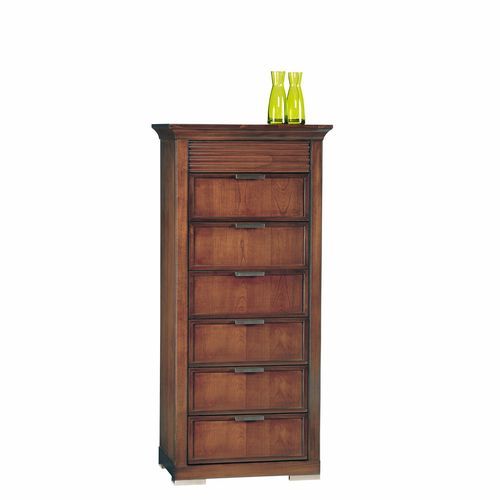 Klassischer Chiffonnier - 5231 Luna - Bordini arredamenti - Kirschbaum / Lindenholz / Holzfurnier