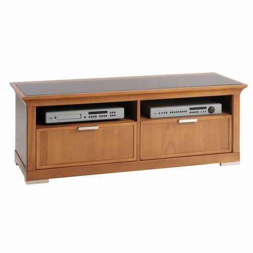 Klassisches Fernsehmöbel - 5232 Luna - Bordini arredamenti - lowboard / mit Schubladen / mit integriertem Stauraum