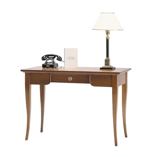 Bodenstehender Schreibtisch - H6358 Mathilda - Bordini arredamenti - klassisch / Holz / gerade