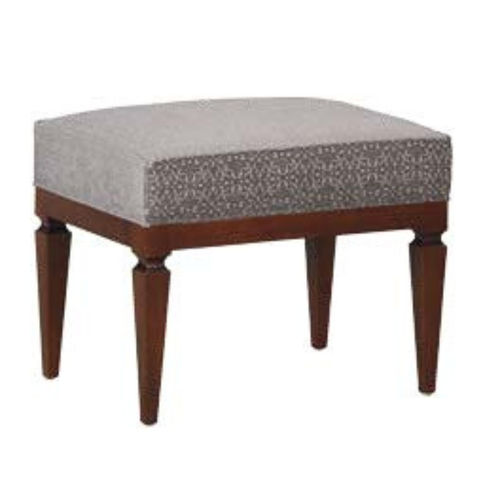 Klassischer Hocker - 1448 Dea - Bordini arredamenti - Stoff / Leder / Gestell aus Holz