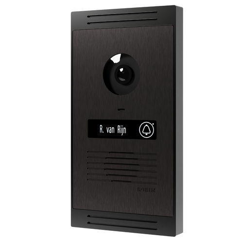 Smarter Türklingelschalter - Robin PROLINE HD Midnight Black - Robin Telecom Development BV - Ethernet