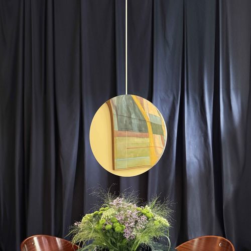 Hängelampe - MYRA - Baccaris - Stahl / originelles Design / mit Kabel