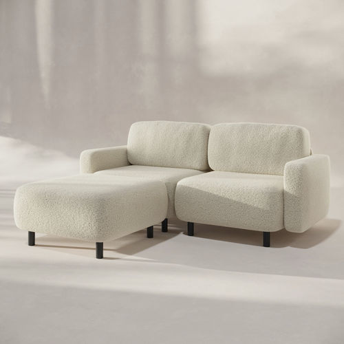 Modulsofa - Pummba II - Nubba Spaces SL - Pummba - Eck / modern / Stoff
